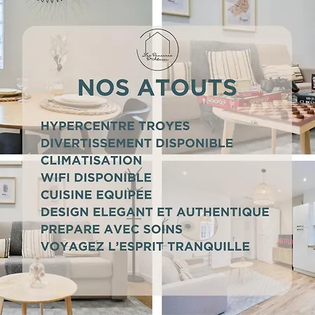 Le Champenois - Cocon Centre-ville & Jeux *